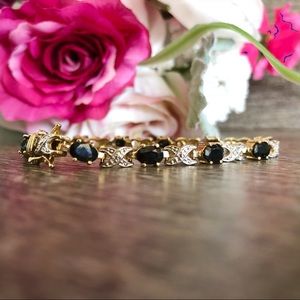 Gold tone XOXO Bracelet